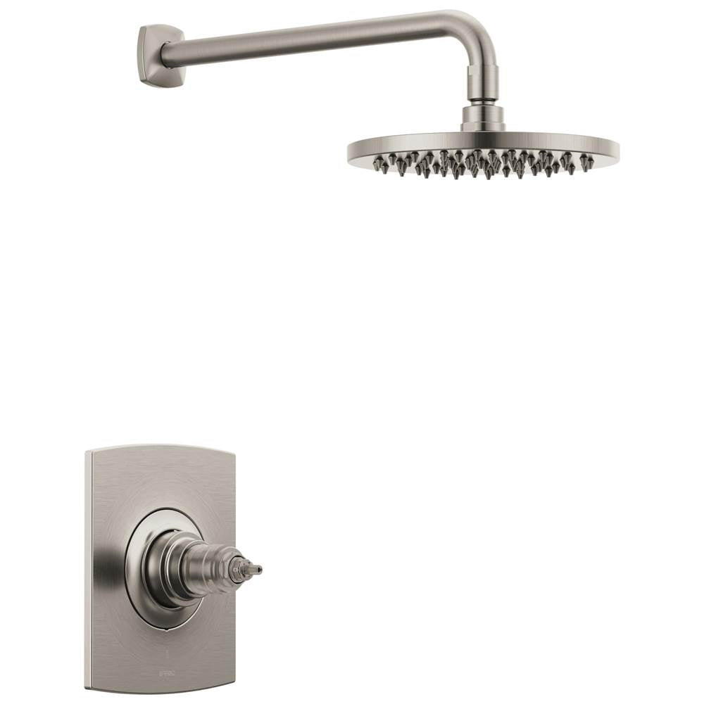 Brizo - AllariaE TempAssure Thermostatic Shower Only Trim - Less Handles - Luxe Nickel