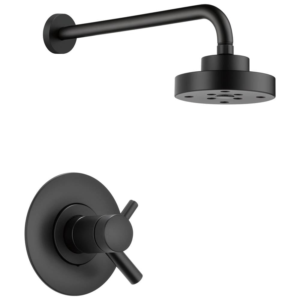 Brizo - Jason Wu for BrizoE TempAssure(R) Thermostatic Shower Only Trim - Matte Black