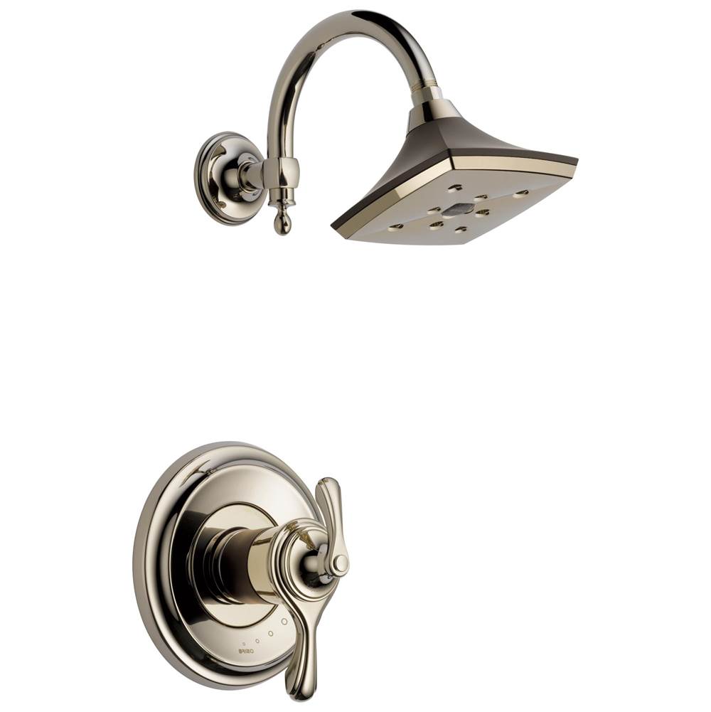 Brizo - Charlotte Tempassure Thermostatic Shower Only - Cocoa Bronze  With  Polished Nickel