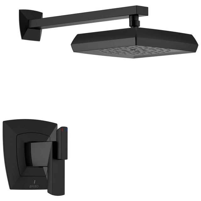 Brizo - Vettis Tempassure Thermostatic Shower Only Trim - Matte Black