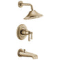 Brizo - Rook TempAssure Thermostatic Tub/Shower - Luxe Gold