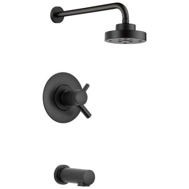 Brizo - Jason Wu for BrizoE TempAssure(R) Thermostatic Tub and Shower Trim - Matte Black
