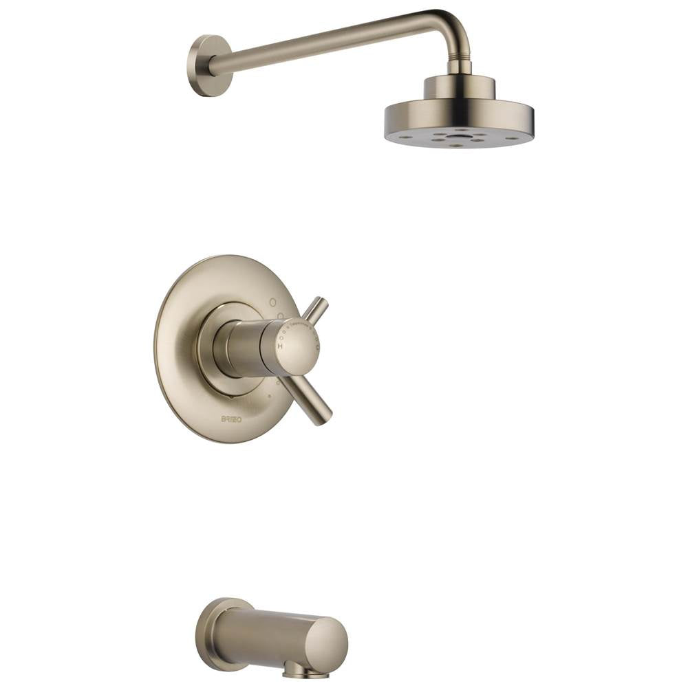 Brizo - Odin Tempassure Thermostatic Tub/Shower - Brushed Nickel