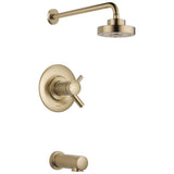 Brizo - Odin Tempassure Thermostatic Tub/Shower - Luxe Gold
