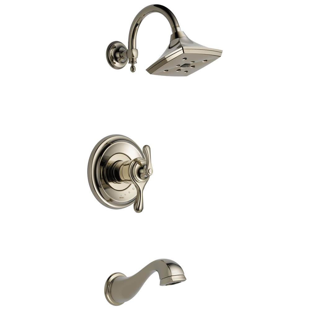 Brizo - Charlotte Tempassure Thermostatic Tub/Shower - Polished Nickel