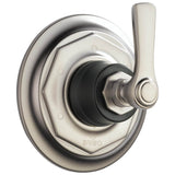 Brizo - Rook 6-Function Diverter Trim - Luxe Nickel   With Matte Black