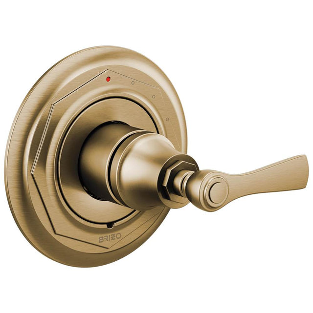 Brizo - Rook Pressure Balance Valve Only Trim - Luxe Gold
