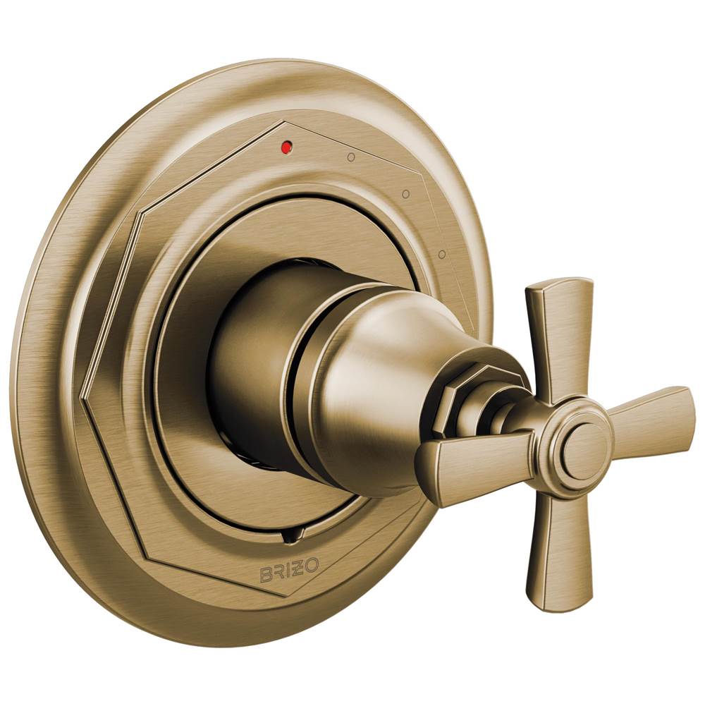 Brizo - Rook Pressure Balance Valve Only Trim - Luxe Gold