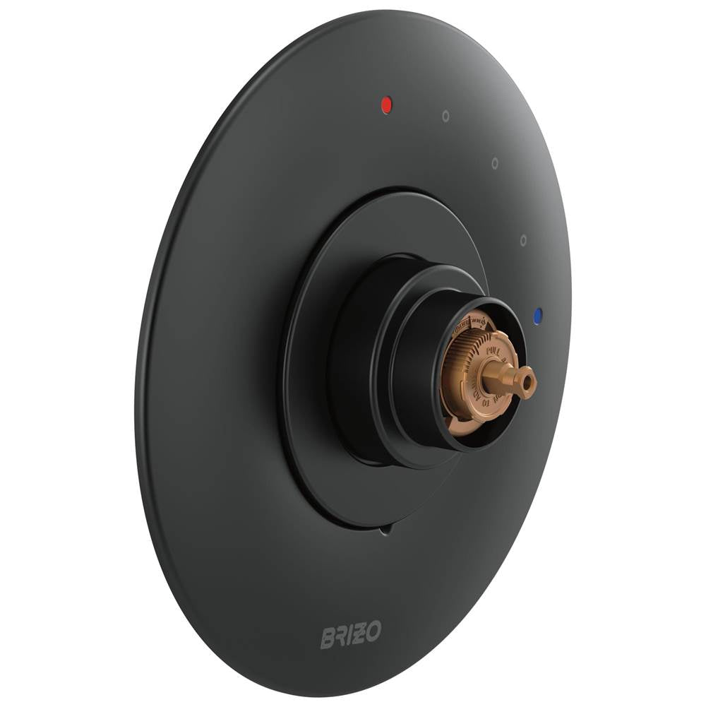 Brizo - Jason Wu for BrizoE Pressure Balance Valve Trim Only - Less Handle - Matte Black