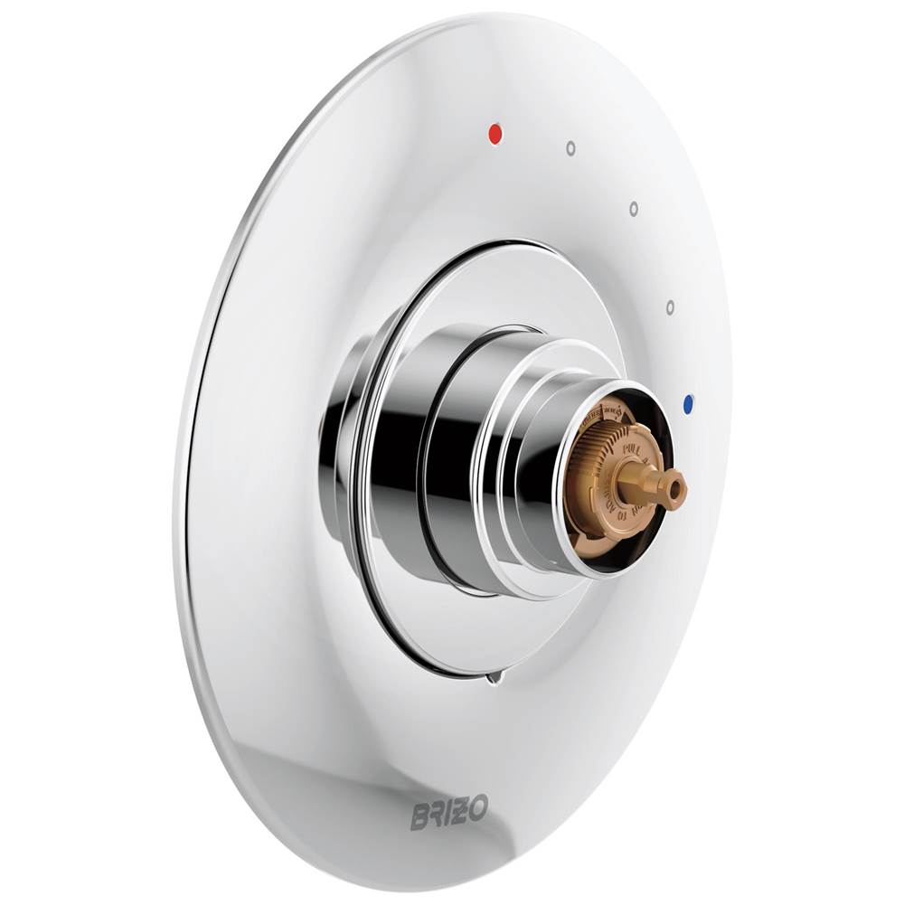 Brizo - Odin Pressure Balance Valve Trim Only - Less Handle - Chrome
