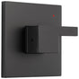 Brizo - Siderna Pressure Balance Valve Only Trim - Matte Black
