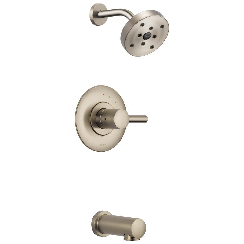 Brizo - Odin Pressure Balance Tub/Shower - Brushed Nickel
