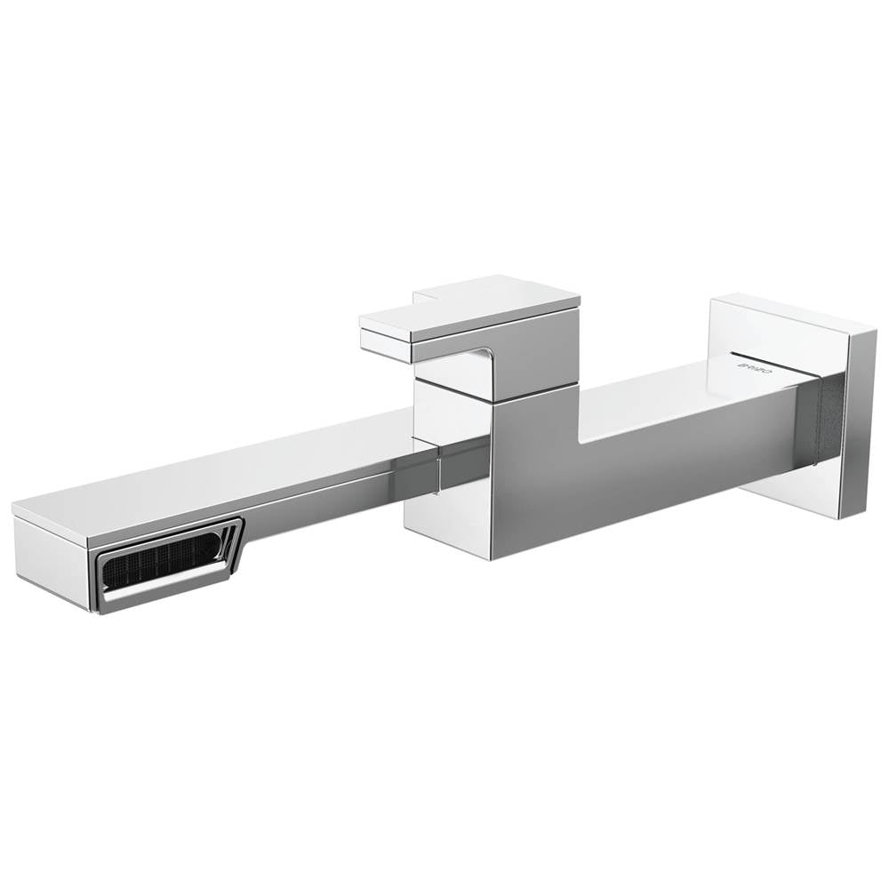 Brizo - Frank Lloyd Wright Single-Handle Wall Mount Lavatory Faucet 1.2 GPM - Chrome