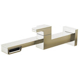 Brizo - Frank Lloyd Wright Single-Handle Wall Mount Lavatory Faucet 1.2 GPM - Polished Nickel