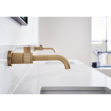 Litze Single-Handle Wall Mount Lavatory Faucet 1.5 GPM