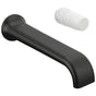Brizo - AllariaE Two-Hole, Single-Handle Wall Mount Lavatory Faucet - Less Handle 1.2 GPM - Matte Black