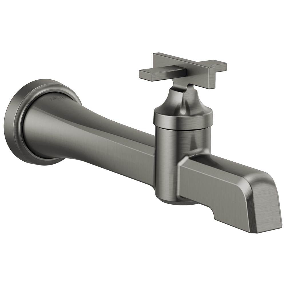 Brizo - LevoirE Single-Handle Wall Mount Lavatory Faucet 1.5 GPM - Luxe Steel
