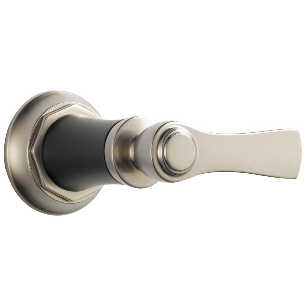 Brizo - Rook Sensori Volume Control Trim - Lever - Luxe Nickel   With Matte Black