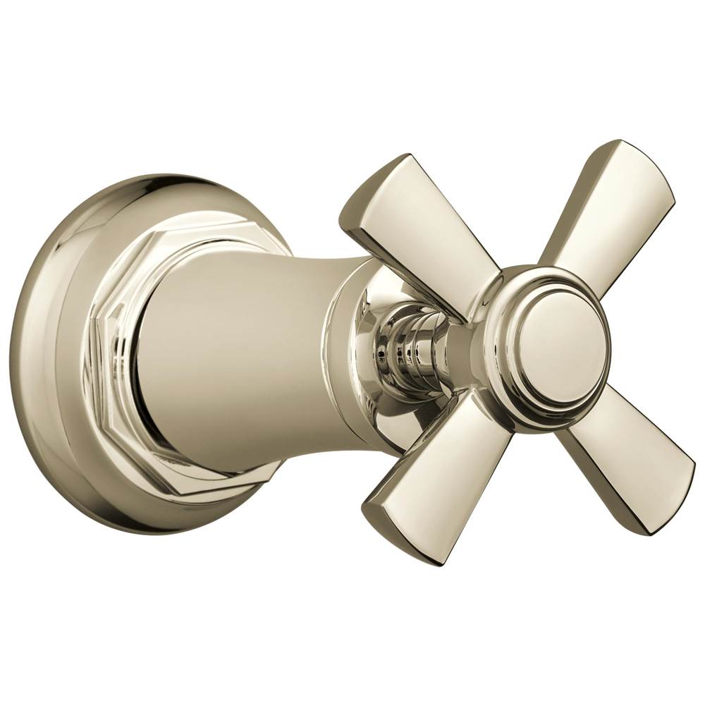 Brizo - Rook Sensori Volume Control Trim - Cross - Polished Nickel