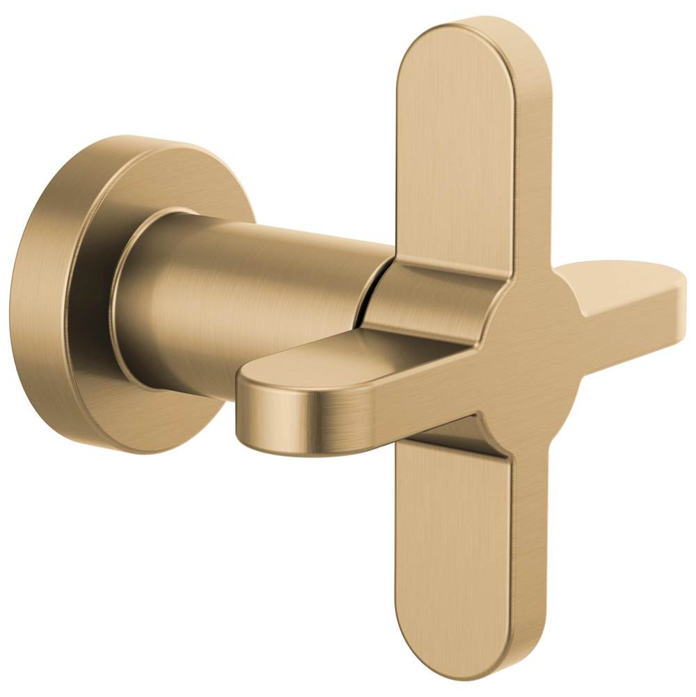 Brizo - Odin Sensori Volume Control with Cross Handle - Luxe Gold