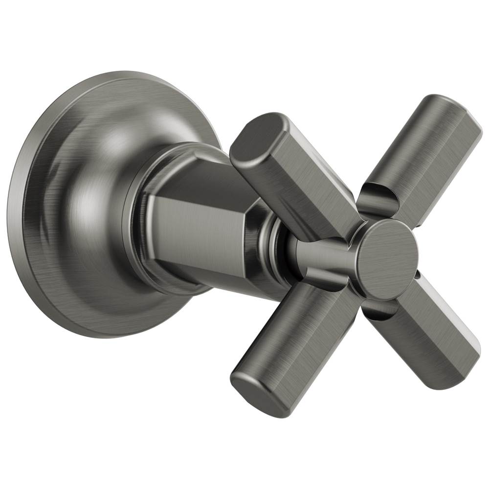 Brizo - Invari Sensori Volume Control Trim With Cross Handle - Luxe Steel