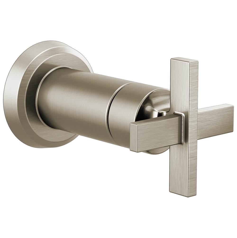Brizo - LevoirE Sensori Volume Control Trim Cross - Luxe Nickel