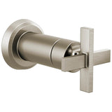 Brizo - LevoirE Sensori Volume Control Trim Cross - Luxe Nickel