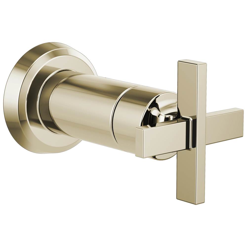 Brizo - LevoirE Sensori Volume Control Trim Cross - Polished Nickel