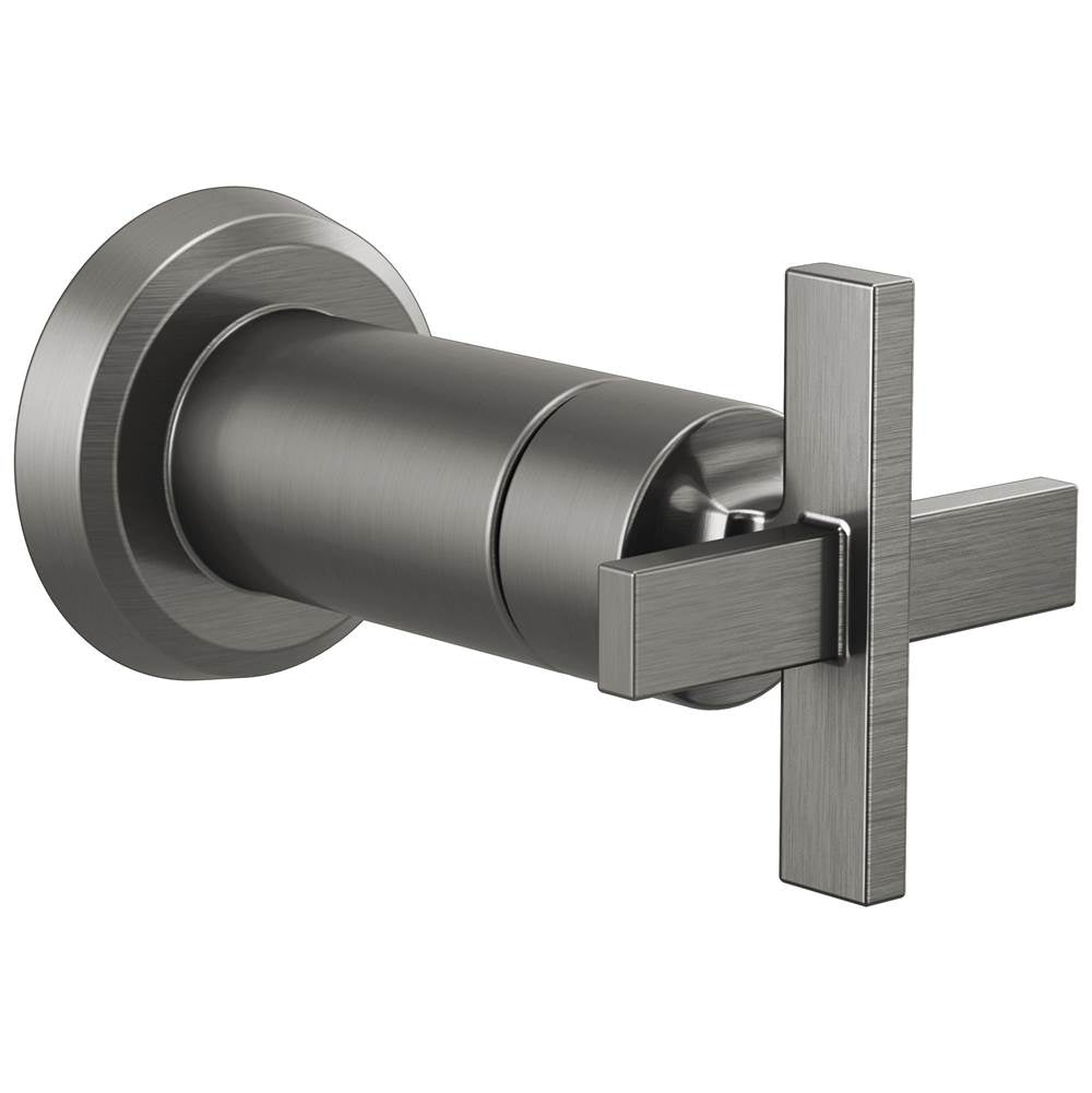 Brizo - LevoirE Sensori Volume Control Trim Cross - Luxe Steel