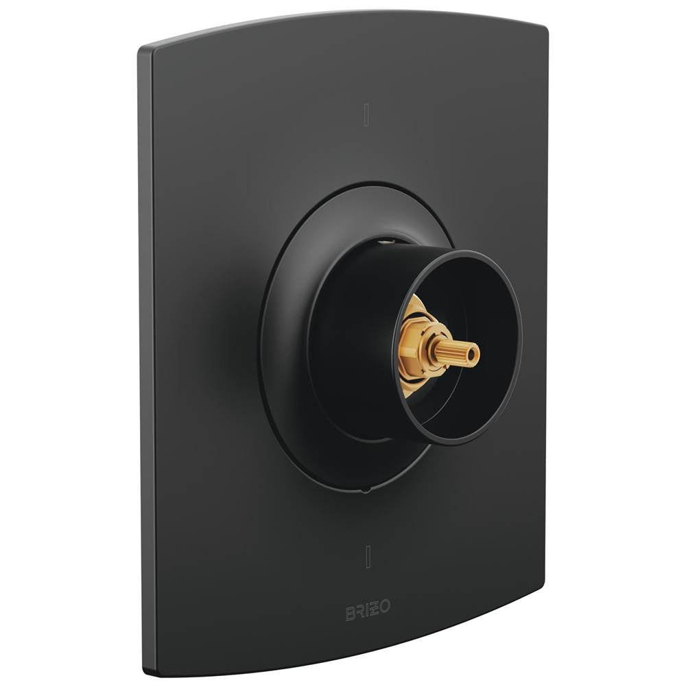 Brizo - Kintsu Sensori Thermostatic Valve Trim - Less Handles - Matte Black