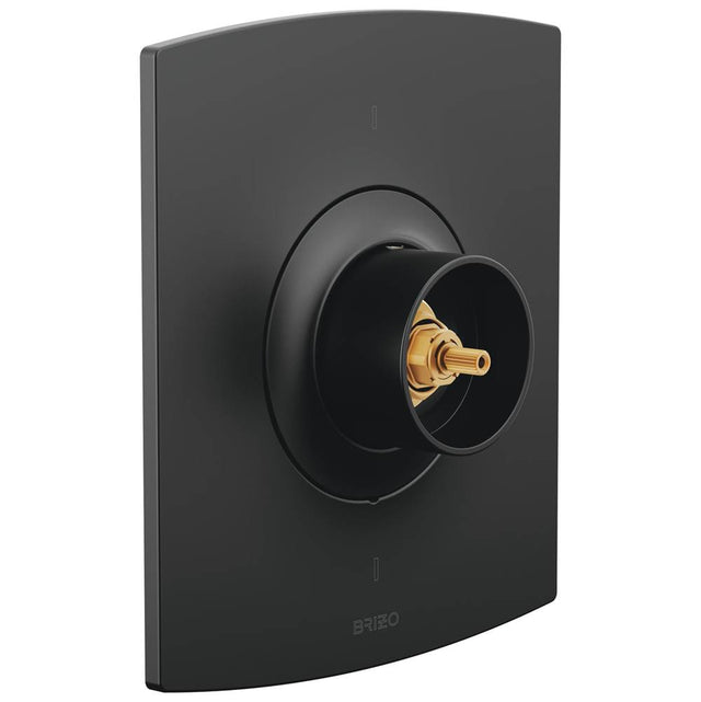 Brizo - Kintsu Sensori Thermostatic Valve Trim - Less Handles - Matte Black