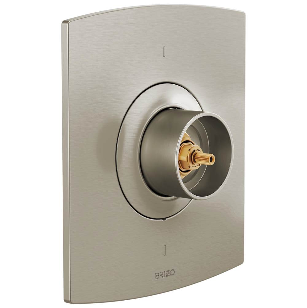 Brizo - Kintsu Sensori Thermostatic Valve Trim - Less Handle - Luxe Nickel