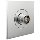 Brizo - Frank Lloyd Wright Sensori Thermostatic Valve Trim - Less Handle - Chrome
