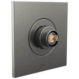 Brizo - Frank Lloyd Wright Sensori Thermostatic Valve Trim - Less Handle - Luxe Steel