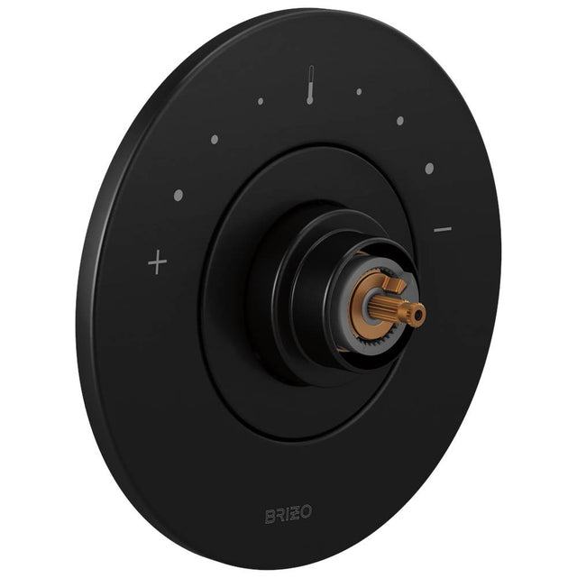 Brizo - Litze Sensori Thermostatic Valve Trim - Less Handle - Matte Black