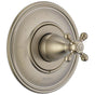 Brizo - Traditional Sensori Thermostatic Valve Trim - Cross - Brushed Nickel