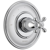 Brizo - Traditional Sensori Thermostatic Valve Trim - Cross - Chrome