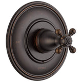 Brizo - Traditional Sensori Thermostatic Valve Trim - Cross - Venetian Bronze