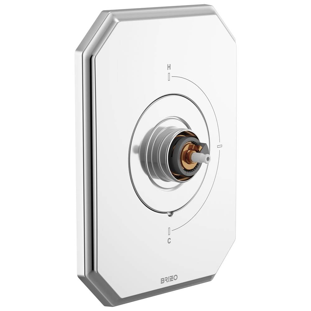 Brizo - BeauclereE Sensori Thermostatic Valve Trim - Less Handle - Chrome