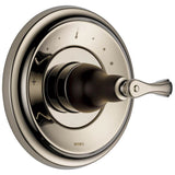 Brizo - Charlotte Sensori Thermostatic Valve Trim - Cocoa Bronze  With  Polished Nickel