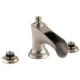 Brizo - Rook Roman Tub with Channel Spout - Less Handles - Luxe Nickel
