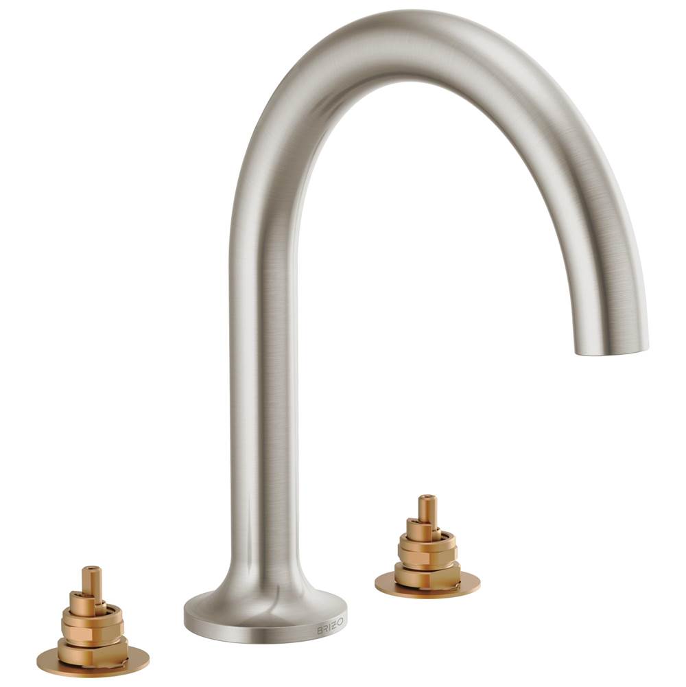 Brizo - Odin Roman Tub Faucet - Less Handles - Brushed Nickel