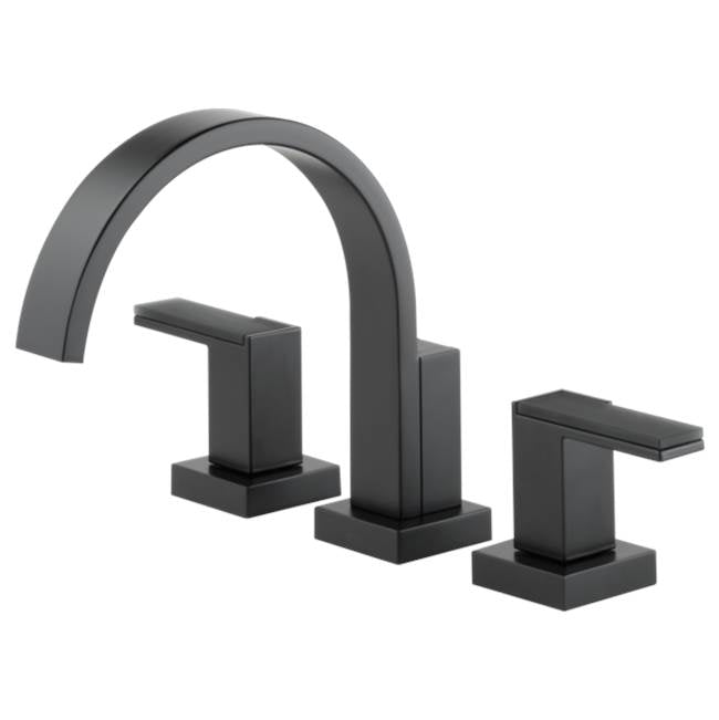 Brizo - Siderna Roman Tub Faucet - Less Handles - Matte Black