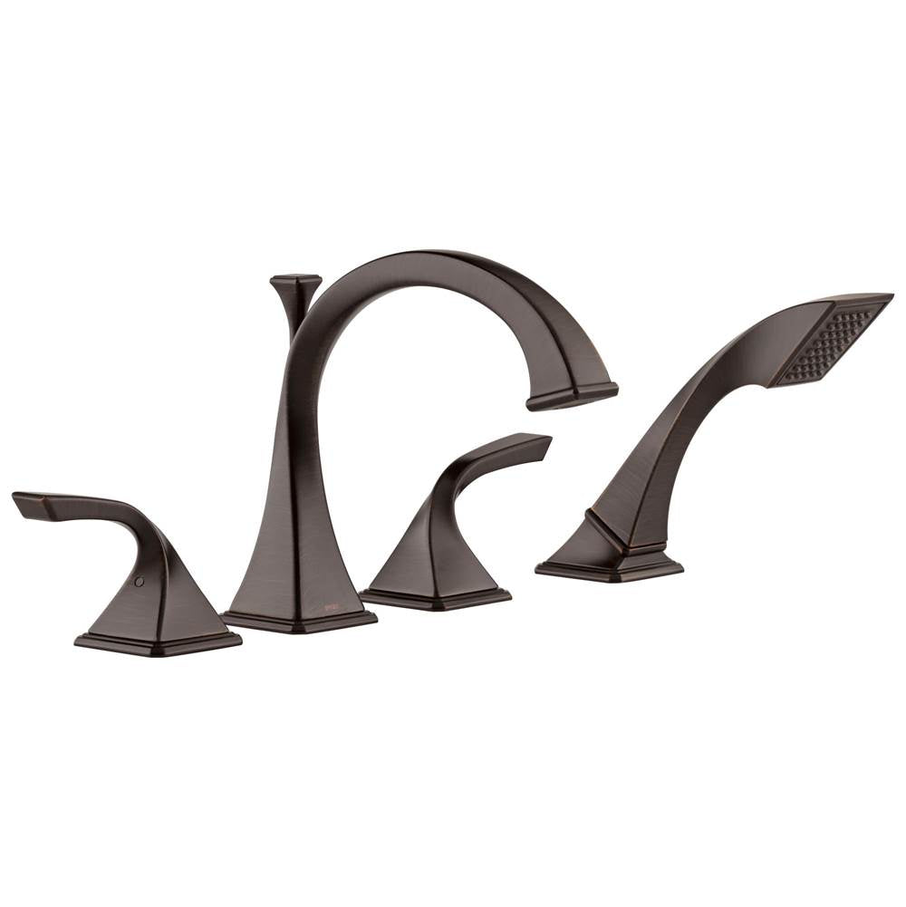 Brizo - Virage Roman Tub Faucet with Hand Shower - Venetian Bronze