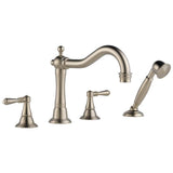 Brizo - Tresa Roman Tub Trim with Hand Shower - Brushed Nickel