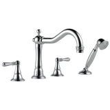 Brizo - Tresa Roman Tub Trim with Hand Shower - Chrome