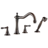 Brizo - Tresa Roman Tub Trim with Hand Shower - Venetian Bronze
