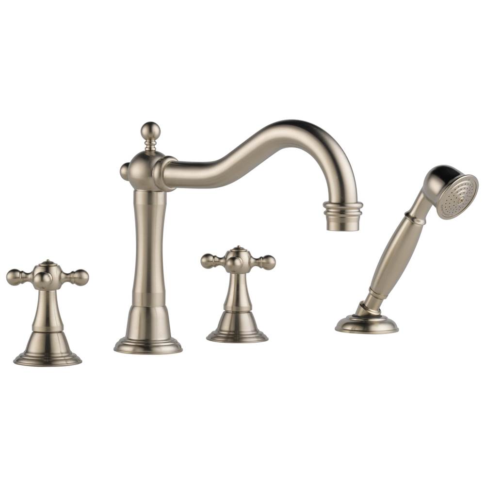 Brizo - Tresa Roman Tub Trim with Hand Shower - Brushed Nickel
