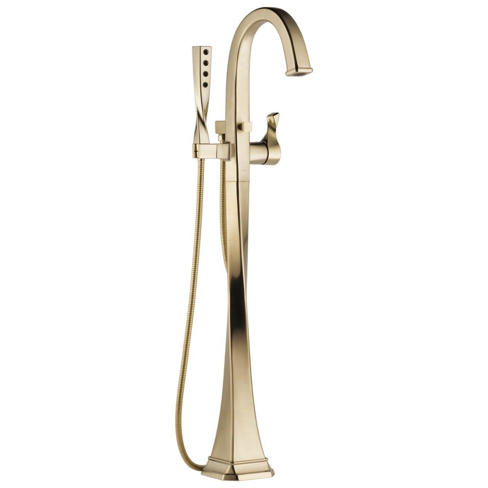 Brizo - Virage Single-Handle Freestanding Tub Filler - Luxe Gold
