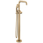 Brizo - Litze SINGLE-HANDLE FREESTANDING TUB FILLER - Less Handle - Luxe Gold
